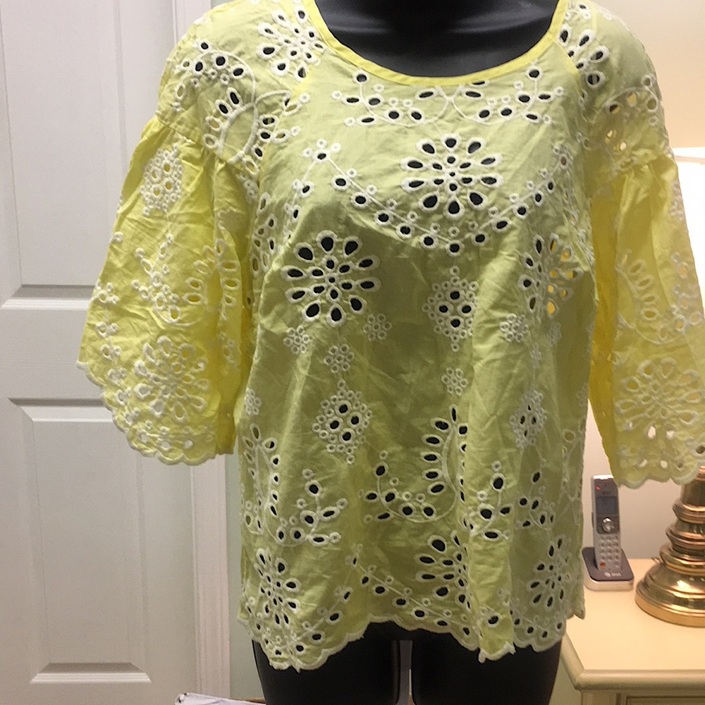NWT- Studio JPR yellow top